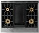 Viking® 7 Series 36" Valentine Pro Style Dual Fuel Range with Griddle-4