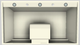 Vent-A-Hood® Designer Series 42"Biscuit  Wall Mounted Range Hood-1
