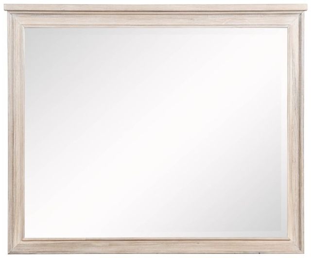 Coaster® Pembroke Washed Oak Dresser Mirror-1