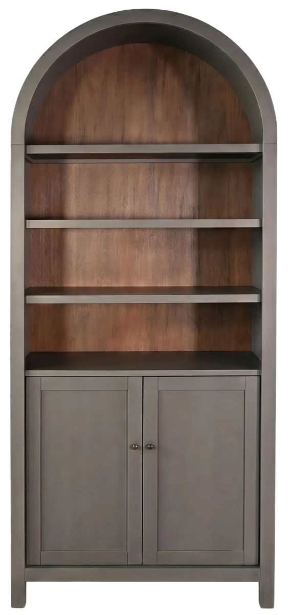 Sunny Designs™ Buckskin/Urban Bronze Display Cabinet-2