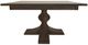 Mavin Customizable Concave Extendable Dining Table with 12" Leaf-1
