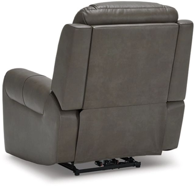 Signature Design by Ashley® Card Player Smoke Power Recliner-3