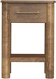 International Furniture Direct Olimpia Natural Chairside Table-3