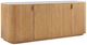 Uttermost® Arik Natural/White 4-Door Cabinet-0