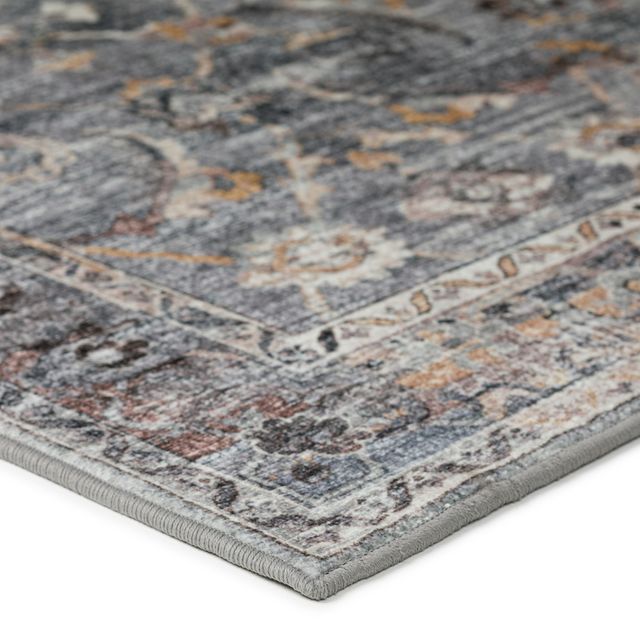 Dalyn™ Rug Company Jericho JC4 Silver 5'x8' Area Rug-3