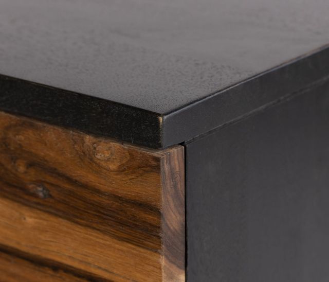 Home Trends & Design Santa Fe Natural 72" Sideboard-3