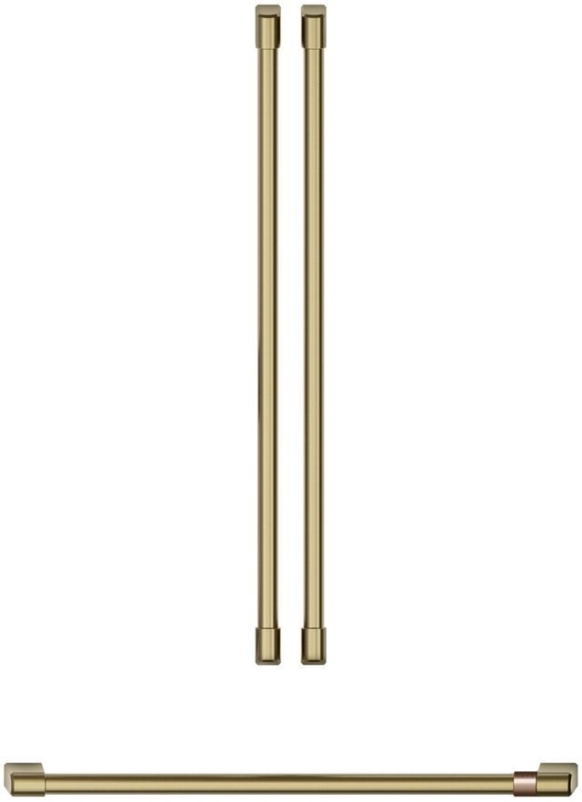 Café™ Brushed Brass Refrigeration Handle Kit-0