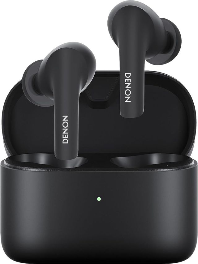 Denon® Black Wireless Earbuds-0