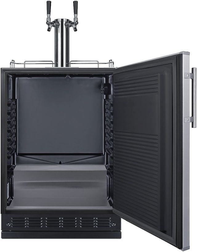 Summit® 24" Stainless Steel Beer Kegerator-2