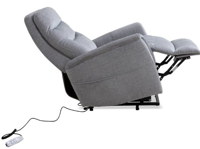 Parker House® Gemini Capri Silver Power Lift Recliner-3