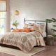 Olliix by Madison Park Tangiers 6 Piece Orange Full/Queen Reversible Coverlet Set-4