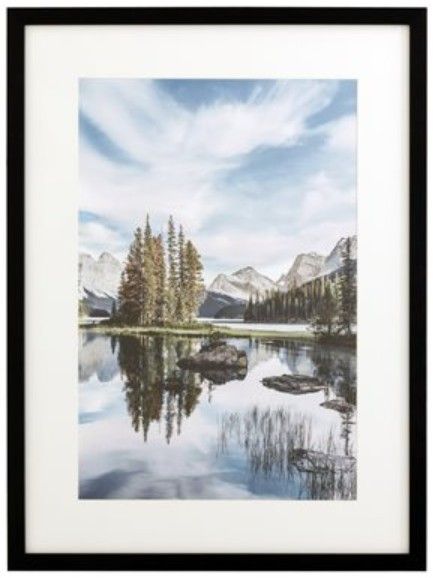 YHD Alpine Reflection II Framed Print-0