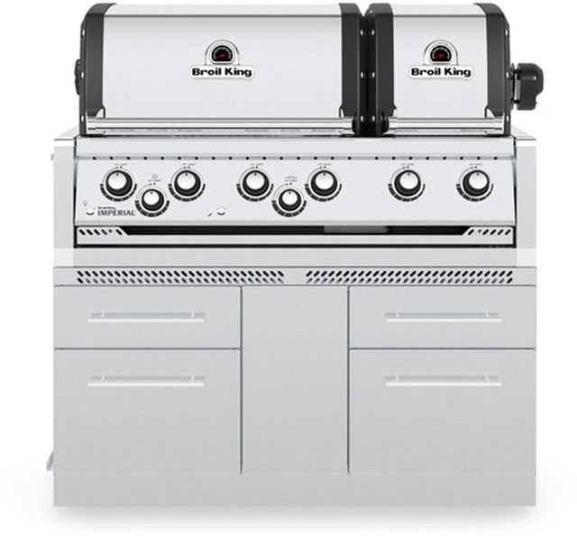 Broil King® Stainless Steel 6 Burner Cabinet-3