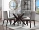 Steve Silver Co.® Amalie 5-Piece Camel Linen/Walnut Dining Set-0