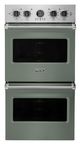 Viking® 5 Series 27" Eucalyptus Double Electric Premiere Wall Oven-0