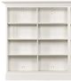 Hammary® Structures White Quad Mid Height Bookcase-1