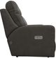 La-Z-Boy® Emmons Pewter Power Reclining Loveseat with Headrest-3