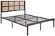 Homelegance® Sanibel Beige/Dark Bronze Full Platform Bed-4
