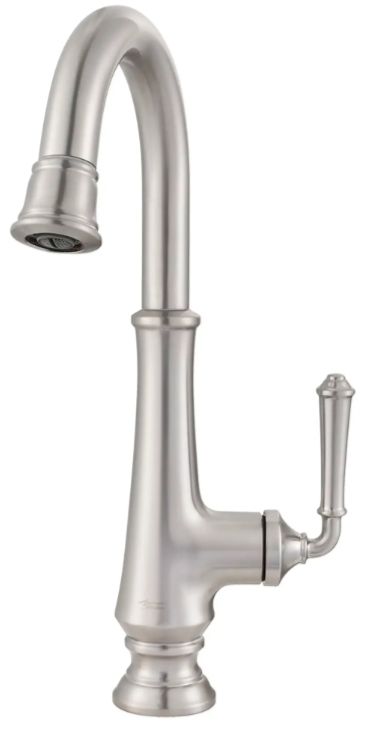 American Standard Delancey® Stainless Steel Single-Handle Pull-Down Function Bar Faucet-3