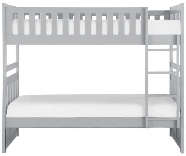 Homelegance® Orion Gray Twin/Twin Bunk Bed-2