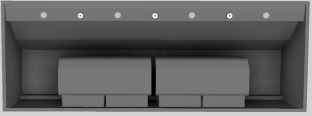Vent-A-Hood® 66" Gunsmoke Wall Mounted Range Hood-3