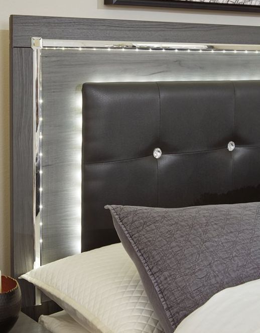 Signature Design by Ashley® Lodanna Gray Queen Panel Bed-3