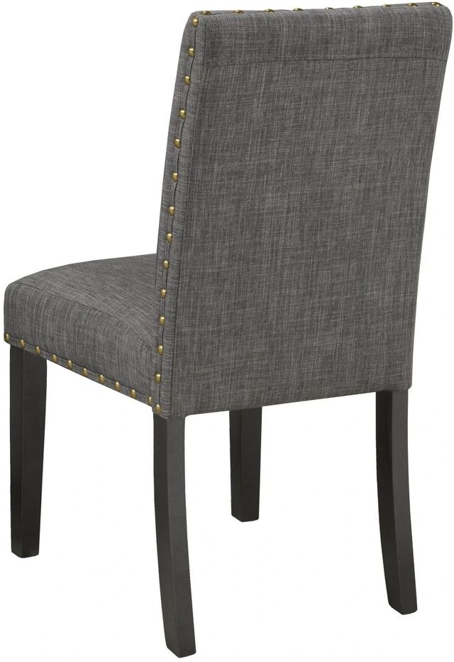 Brassex Inc. Avery 2-Piece Grey Side Chair Set-1