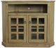 American Heartland Manufacturing Rustic Tall Curve Corner TV Stand-0