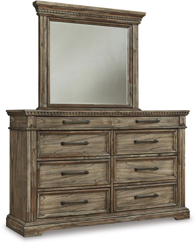 Signature Design by Ashley® Markenburg Brown Dresser and Mirror-0