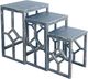 Sunny Designs™ Marina Ocean Blue Nesting Table-0