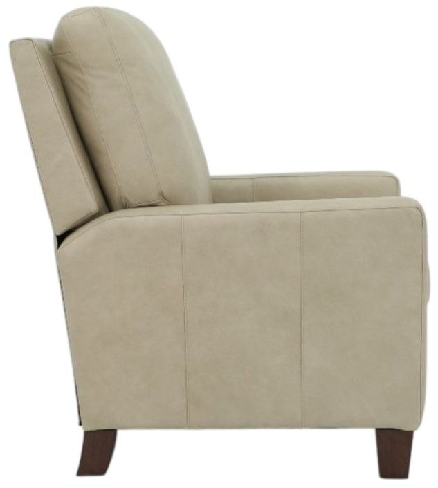 BarcaLounger® Fairview Cashmere Stone Leather Manual Recliner-4