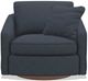 La-Z-Boy® Clover Navy Premier Swivel Occasional Chair-0