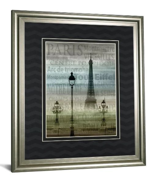 Classy Art Paris 1 by Allen Lanbert Wall Art-1