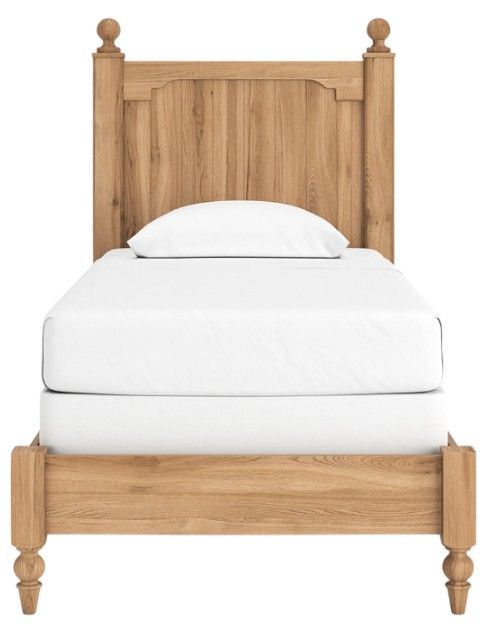 Signature Design by Ashley® Aleaport Warm Brown Twin Panel Bed-1