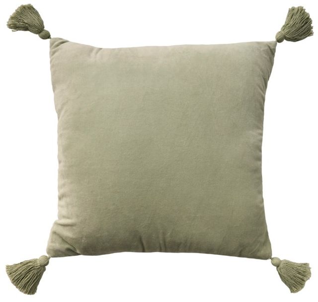 Nourison Home™ Mina Victory Vintage Pillow Seafoam 18"x18" Throw Pillow-1