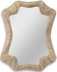 Classy Living Reflective Wicker Framed Mirror Wall Decor-0