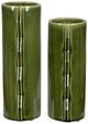 Uttermost® Meander 2-Piece Green Ceramic Outdoor Vase Set-3