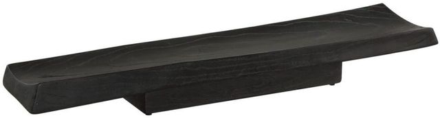 Uttermost® Ciaran Black Indoor-Outdoor Wooden Tray-0