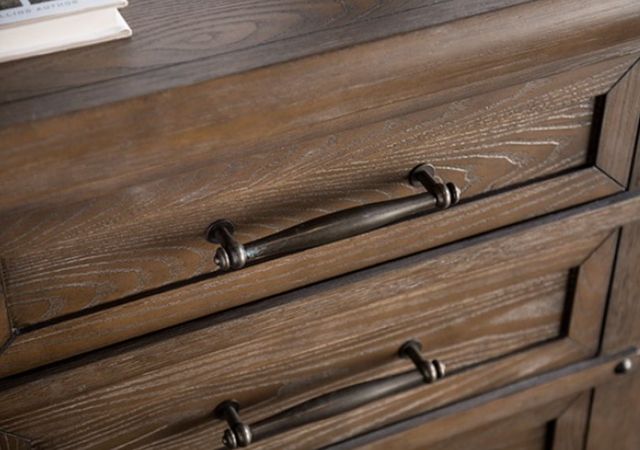 Furniture of America® Merthyr Brown Nighstand-2