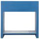 Chelsea House Beige/Blue Bedside Table-3