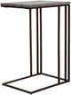 Uttermost® Theodore Titanium Accent Table with Dark Bronze Base-4