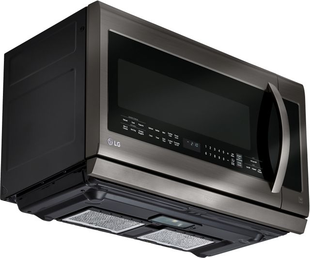 LG 2.2 Cu. Ft. Black Stainless Steel Over The Range Microwave-4