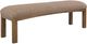 Modus Furniture Arden Malt Green/Tavern Brown Upholstered Bench -0