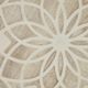 Olliix by Madison Park Leah Natural and White Medallion Wood Wall Decor-2