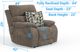 iAmerica Bonnie Mushroom Zero Gravity Layflat Power Recliner with Heat and Massage-3