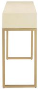 TOV Furniture Pesce Cream Console Table-5