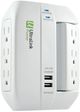 Ultralink Power White 6 Outlet 2 USB 3.1A Surge Protector-0
