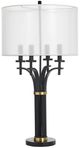 Stylecraft Corcy Black/Gold Table Lamp-0
