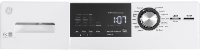 GE® Front Load Washer-White-1