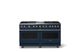 Viking® 5 Series 60" Slate Blue Pro Style Dual Fuel (LP) Range with Brushed Brass Trim-0